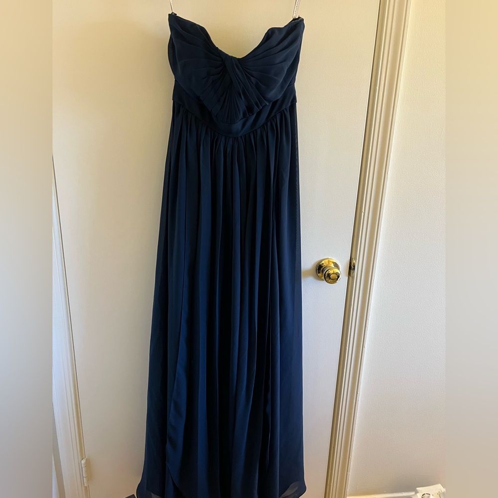 Navy Jenny Yoo Gown (size 2)